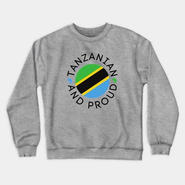 Afrinubi - Tanzania Love Crewneck Sweatshirt by Afrinubi™